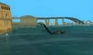 The Sea Monster is a fairly well-known myth in a similar vein to the Loch Ness monster (Image via GTA Myths Wiki)